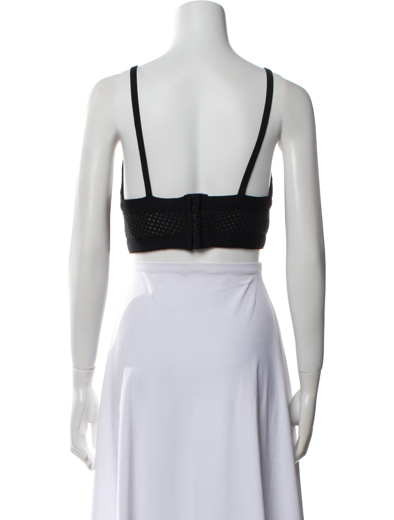 Jonathan Simkhai V-Neck Sleeveless Crop Top